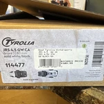 Tyrolia Jrs 4.5 Gw Ca 114477, Solid White/black, New. Price: $59.99.