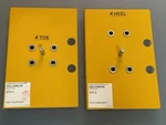 Jigarex Salomon STH2 Plates Used. Price: $39.00.