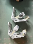 Burton Mission Est Snowboard Bindings Men White Size Large Used. Price: $75.00.