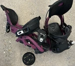 Excellent Flow Omni Hybrid Women's Snowboard Bindings Purple Black Size Medium Used. Price: $124.99.