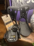 Men Burton Step Re:flex Snowboard Bindings - Black Xl New. Price: $185.00.