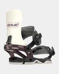 Rome Guild Snowboard Bindings Small (women's Us 6.5-8.5) Bone/purple 2025 -79910 New. Price: $209.97.