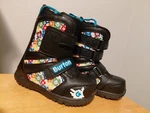 Burton Grom Kids Snowboard Boots Size 2 Black Multicolor Youth Winter New. Price: $69.99.