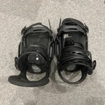 Used Burton Cartel Slide Bindings Mens Only Black Lg. Price: $200.00.