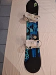 Feather Snowboard /burton Citizen Bindings "read Flaws" Used. Price: $174.00.
