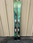 Line Prophet 100 All Mountain Skis, 179CM + Rossignol Axial 2 Adjustablebindings Used. Price: $109.00.
