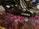 Chamonix Caden Snowboard Black Bindings 2022- Mens Size 6-9 Used. Price: $100.00.