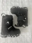 Burton Mini Grom Toddler Kids Snowboard Boots Size 9C Black White Nwob New. Price: $65.00.
