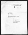 Rko Radio Pictures 1942 Letterhead Movie Contract Roxy Theatre Dillon, Mt Unspecified. Price: $18.99.