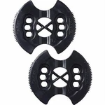 New Set Burton Reflex Snowboard Bindings Mounting Discs Black Channel. Price: $19.95.