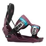 Flow Minx Hybrid Women's Bindings Large Purple Fusion Straps Rear Entry Used. Price: $249.95.