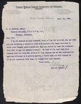 Union Stock Yards Company Of Omaha Cri&p 1904 Letterhead Re: Legal Fees Unspecified. Price: $15.99.