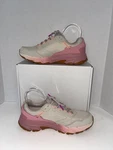 Women's Skechers Go Run Trail Altitude 2.0 Sneakers- Natural/pink -size 8 Pre-owned. Price: $65.00.