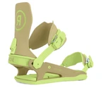 2024 Nib Ride C-6 Snowboard Binding $300 Olive Lime Aluminum Canted Footbed New. Price: $199.00.