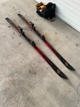 Classic K2 Merlin Iv Set Of Skis W/marker M9.1 EPS3 Titanium Bindings Size 188 Used. Price: $75.00.