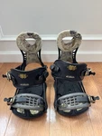 Ride Spi Series Xl Large Snowboard Bindings Black Metal Foot Base & Discs Screws Used. Price: $129.97.