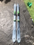 Atomic Bent Chetler 100 Skis 188 Cm Warden Bindings All Mountain Freeride Used. Price: $450.00.