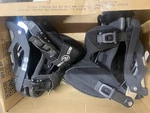 New Flow Nexus Fusion Mens Rear-entry Black Snowboard Bindings Large Nib. Price: $200.00.