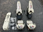 Marker Griffon Alpine Ski Bindings, 90MM Brake Width, White - All Hardware Incl. Used. Price: $65.00.