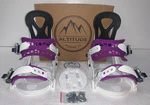 Altitude Ripper Kids Snowboard Bindings 4X4 Burton 3D Est Channel White/purple New. Price: $109.95.