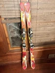 K2 Superburnin' Women's Carving Skis 153CM W/ Marker 11.0 Adjustable Bindings Used. Price: $130.00.