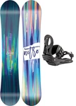 Nitro Lectra Brush Women's Snowboard 142 Cm With Rythm Bindings And Bag New. Price: $402.43.
