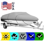 Gray Boat Cover For Nitro By Tracker Marine 185 Sport 2000 New. Price: $140.36.