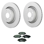 Bosch Quietcast Front Rotors Hella Low-met Disc Brake Pad Kit For Liberty Nitro New. Price: $203.95.