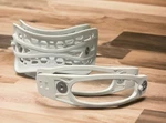 Altitude "rider" Binding Ankle & Toe Strap Replacements (white) S/m 6-9 New. Price: $29.95.