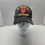 5TH Division Hat Cap Strap Back Mens Usmc Military Veteran Marines Used. Price: $13.71.