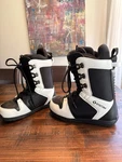 Size 9 - SYST3M Apx Snowboarding Boots B&w Insulated Liner System New. Price: $54.00.
