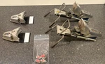 Salomon 444 Vintage 70'S Ski Bindings W/ Front Down Brakes Complete For Display Used. Price: $27.99.