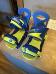 Burton Mission Smalls Snowboard Bindings Youth Est Kids Flex 13 Used. Price: $81.65.