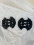 Men's Burton Mission Re:flex Snowboard Bindings Black 2X Disk Only New. Price: $27.00.
