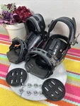 Salomon Fast Fit Solid Black Snowboard Bindings Adult Unisex Size Large Used. Price: $59.00.