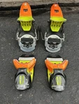 Look Pivot 14 Gripwalk Alpine Ski Bindings, Forza 2.0 Colorway, W/ 105MM Brakes Used. Price: $165.00.