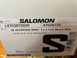 Salomon Warden 11 Mn Unisex - 2023 Black Mat L100 New. Price: $199.99.