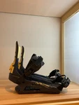Ride C-4 Snowboard Bindings Medium Midnight New Scratches 2025 J#104. Price: $229.99.