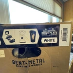 Bent Metal Binding Works Metta Size Medium, New, White. Price: $179.99.