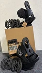 Burton Stiletto Wms Bindings New. Price: $115.00.