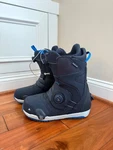 Burton Navy Step Snowboard Boots Men Size 12 Worn Once Pre-owned. Price: $200.00.