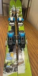 Line Sick Day Skis Twin Tip 183 Cm Salomon Sth 16 Bindings All Mountain Freeride Used. Price: $48.00.