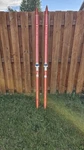 Vintage Ski's Skilom Nonwax Mahair Cross Country Skis Trak's Bindings 200CM Used. Price: $84.95.