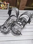 Pair Black Ride Delta Movement Snowboard Bindings Used. Price: $40.82.