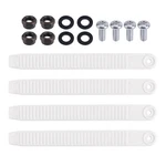 Boxob 4PCS Snowboard Ankle Ladder Strap Binding With Screws, White New. Price: $12.69.