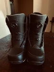 New Box K2 Men You+h Black Snowboard Boots Size 4. Price: $129.90.