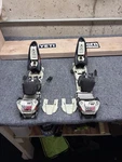 Marker Squire Bindings (2019 Version) 90MM Brakes White/red Complete Used. Price: $70.00.