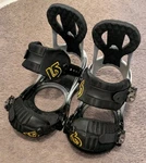 Burton Mission Snowboard Bindings Men's Small Only Hardware Used. Price: $59.99.