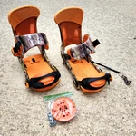Burton Malavita Snowboard Bindings Size Large - Big Buck Camo Rare 2015 Model Used. Price: $299.99.
