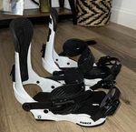 Union Force Pro Black-and-white Size Medium Snowboard Bindings Used. Price: $175.00.
